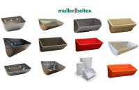 Overview of the Muller Beltex elevator bucket range