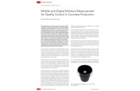 Digital Moisture Measurement for Concrete Quality 