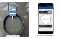 Smartphone solution for mobile moisture measurement