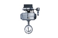 Control butterfly valve for the pharma industry