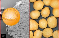 Encapsulation of sensitive, active or volatile substances
