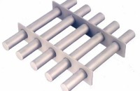 Grate Magnets for free-flowing gravity fed products